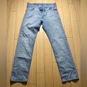 Levi’s 501 34 X 34 Men’s Button Fly Jeans Regular Straight